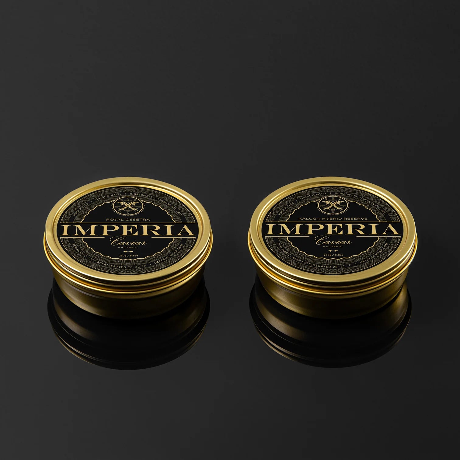 Caviar, Blini & Crème Fraîche Tasting Set