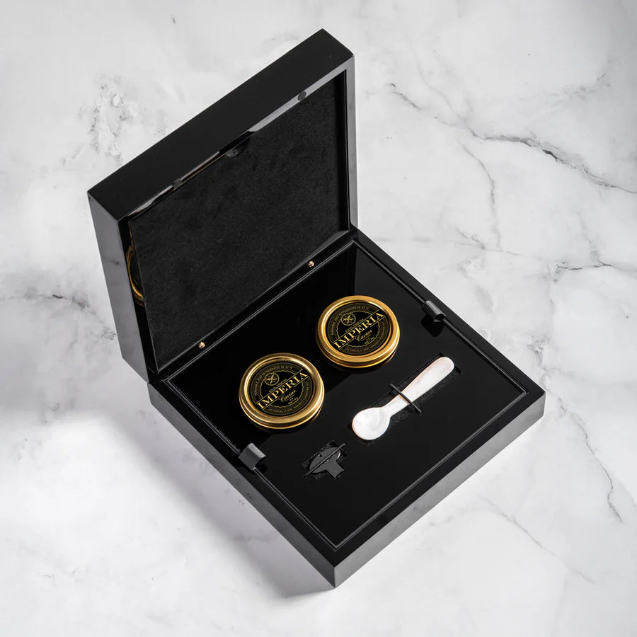 CAVIAR GIFT BOX (Caviar, Spoon & Key Included)