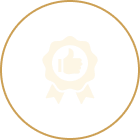 Circular logo with a stylized letter 'Q' inside, surrounded by a gold border.