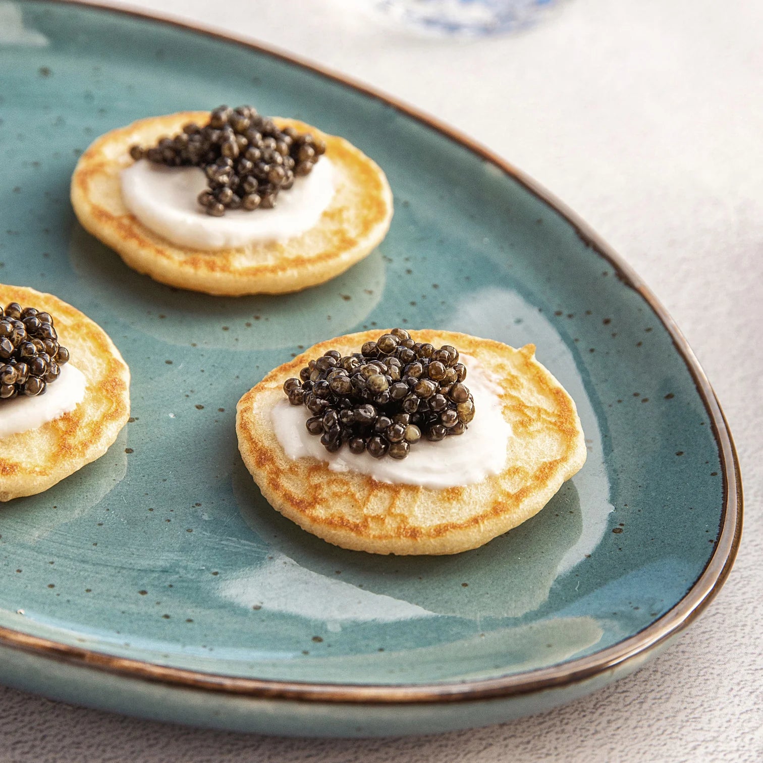 Home-made Mini Blinis, 16pcs