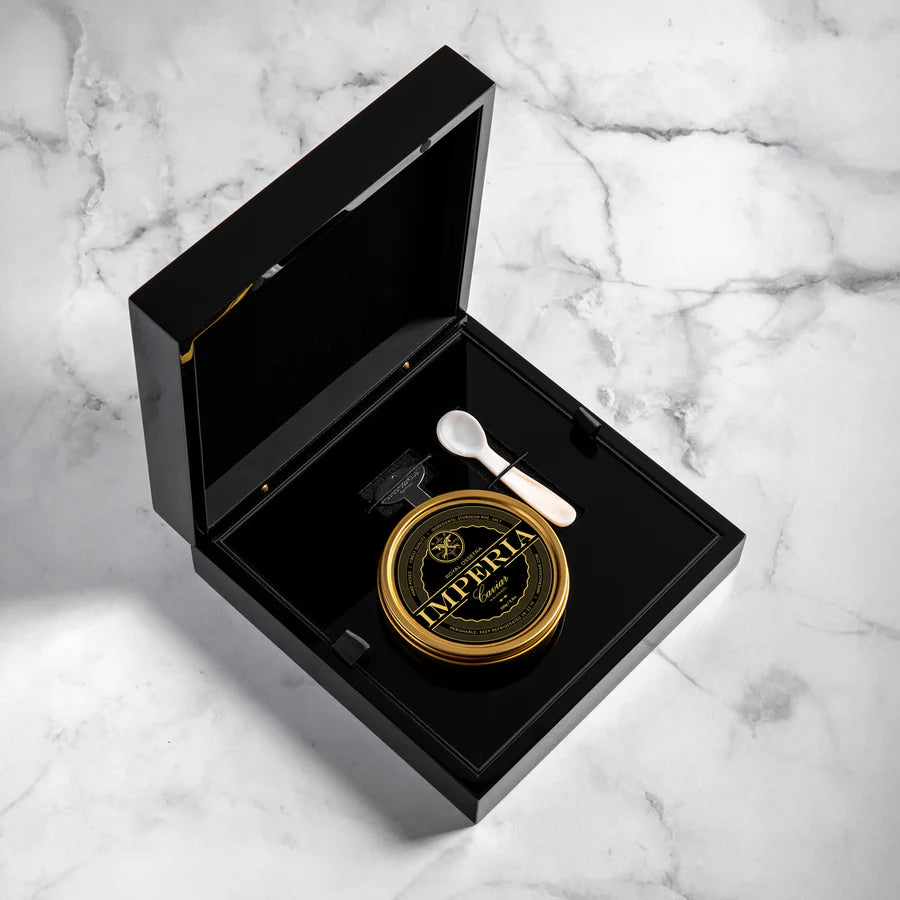 CAVIAR GIFT BOX (Caviar, Spoon & Key Included)